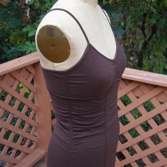 🇺🇲 EUC size S/M Brown Tank top Camisole top by M heart M - Picture 3 of 11